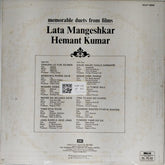 Lata Mangeshkar, Hemant Kumar - Memorable Duets from Films (Vinyl)